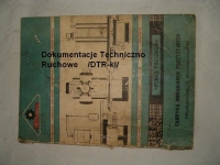 DTR - Dokumentacje Techniczno Ruchowe.